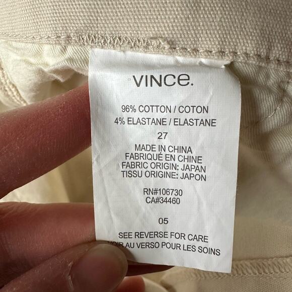 Vince Carpenter Chino Crop Pants Size 27 NWOT - Picture 13 of 16